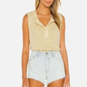 Free People Peek Aye Bodysuit - Sunlight